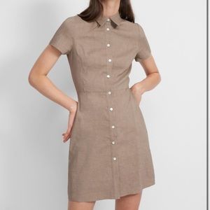 Theory shirt dress in linen